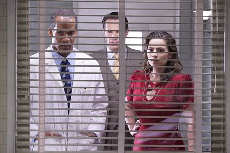 James D'Arcy, Reggie Austin, and Hayley Atwell in Agent Carter (2015)