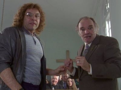Tom Bower and David Walliams in Little Britain USA (2008)