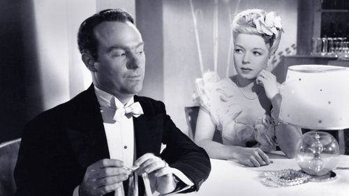 Ralph Edwards and Frances Langford in The Bamboo Blonde (1946)