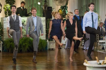 Candace Cameron Bure, Jodie Sweetin, Lachlan Buchanan, and Tweed Michael Manning in Fuller House (2016)