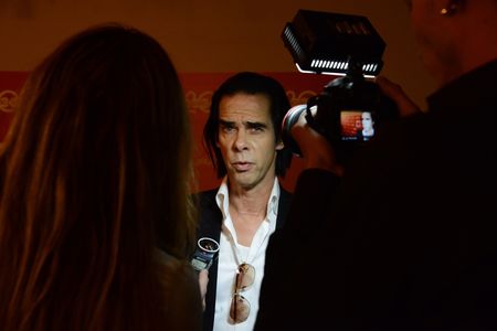 Nick Cave at an event for 20,000 Days on Earth (2014)