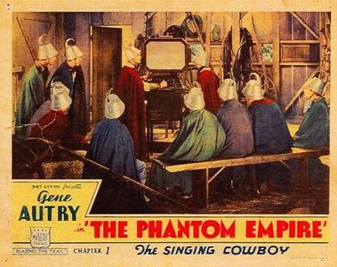 Frankie Darro, Bobby Nelson, and Betsy King Ross in The Phantom Empire (1935)