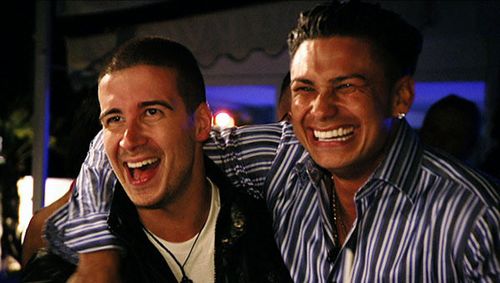 Vinny Guadagnino and Paul 'Pauly D' DelVecchio in Jersey Shore (2009)