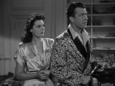 Lynn Baggett and John Shelton in The Time of Their Lives (1946)
