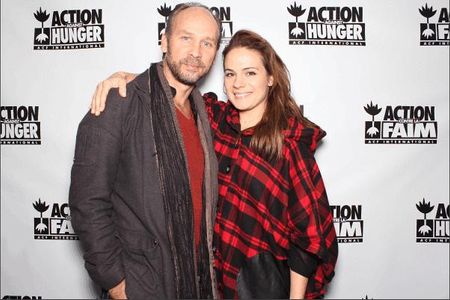 Luba stars Nicole Maroon and Vladimir Jon Cubrt at the Action Against Hunger fundrasier