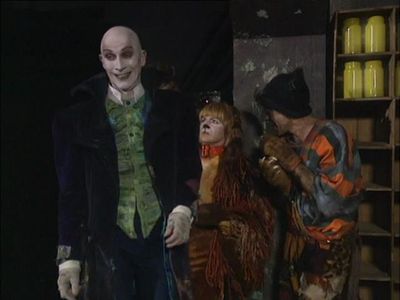 Richard O'Brien, Paul Springer, and Toyah Willcox in The Ink Thief (1994)