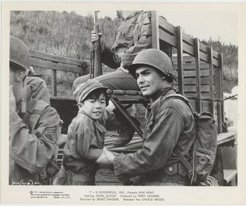 Tommy Matsuda and John Saxon in War Hunt (1962)