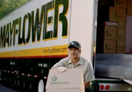 Luke Coffee played the 'Mayflower Moving Man' in a commercial that ran nationally for over 3 years.