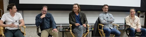 Michael Taylor, Barry Josephson, JJ Feild, Craig Silverstein and Jamie Bell at the Los Angeles Screening and Panel for A