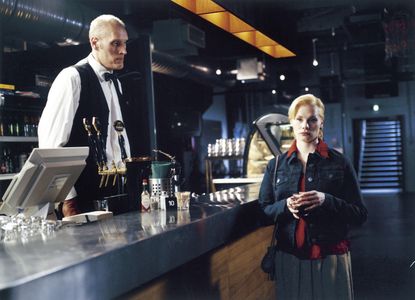 Clas-Ove Bruun and Maria Järvenhelmi in Lights in the Dusk (2006)
