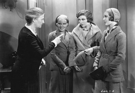 Joyce Compton, Joan Marsh, Kathrin Clare Ward, and Loretta Young in Three Girls Lost (1931)