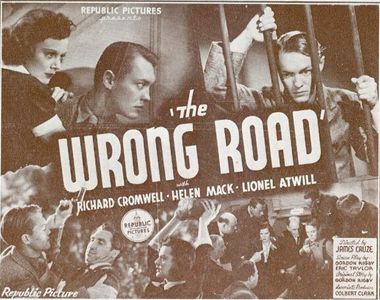 Richard Cromwell, Helen Mack, and Horace McMahon in The Wrong Road (1937)