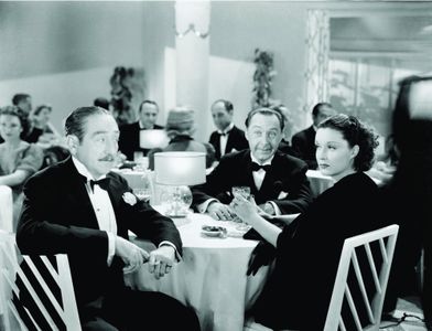 Adolphe Menjou, Franklin Pangborn, and Gail Patrick in Stage Door (1937)