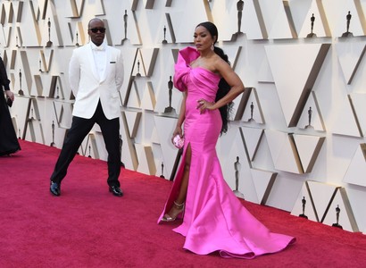Angela Bassett and Courtney B. Vance at an event for The Oscars (2019)