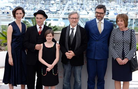 Steven Spielberg, Rebecca Hall, Mark Rylance, Penelope Wilton, Jemaine Clement, and Ruby Barnhill