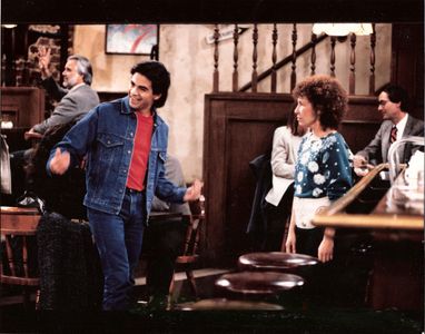 Josh Lozoff and Rhea Perlman in Cheers (1982)