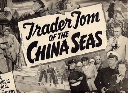 Richard Alexander, Aline Towne, Fred Graham, Harry Lauter, and Lyle Talbot in Trader Tom of the China Seas (1954)