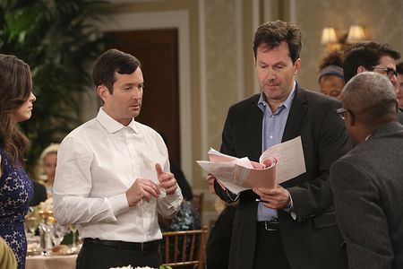 Bob Daily, Thomas Lennon, Phill Lewis, and Christine Woods in The Odd Couple (2015)