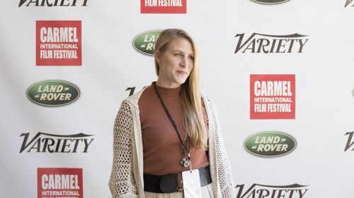 Director Lisa J Dooley of 'Ben Is Dead' at the 2017 Carmel International Film Festival.