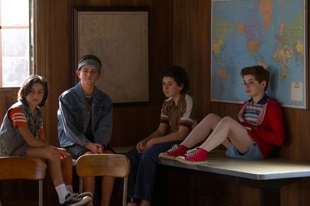 Thomas Barbusca, Isaak Presley, and David Bloom in Wet Hot American Summer: First Day of Camp (2015)