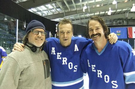 Andy Mikita, Michael Shanks, and Brad Turner in Mr. Hockey: The Gordie Howe Story (2013)