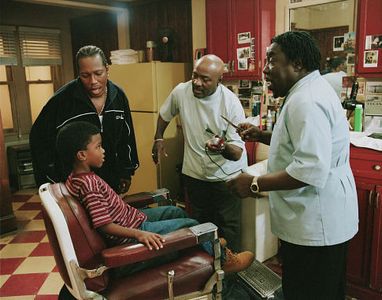 (Left to right) Eddie Levert, Sr. as Joseph, Walter Williams, Sr. as Frank and Eric Nolan Grant as Samuel and (seated) D
