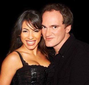 Quentin Tarantino and Delilah Cotto