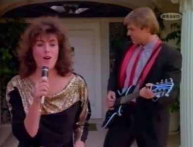 Laura Branigan and Chuck Wagner in Automan (1983)