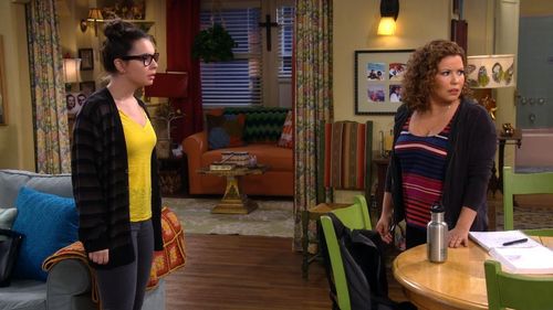 Justina Machado and Isabella Gomez in One Day at a Time (2017)