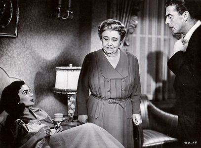 Victor Mature, Jean Simmons, and Jane Darwell in Affair with a Stranger (1953)