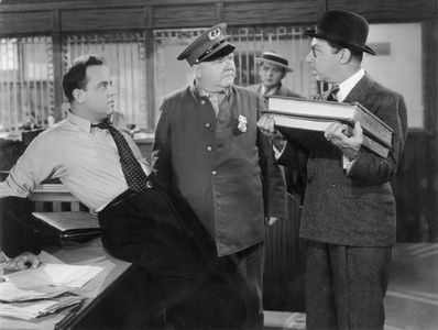 W.C. Fields, Franklin Pangborn, and Grady Sutton in The Bank Dick (1940)