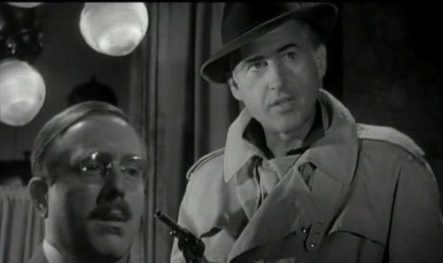 Stewart Granger and Norman Bird in The Secret Partner (1961)