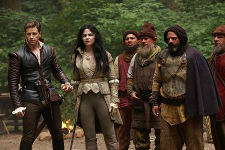 Mig Macario, Lee Arenberg, Michael Coleman, Ginnifer Goodwin, Josh Dallas, and Faustino Di Bauda in Once Upon a Time (20