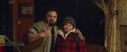 Julian Dennison and Troy Kingi in Hunt for the Wilderpeople (2016)