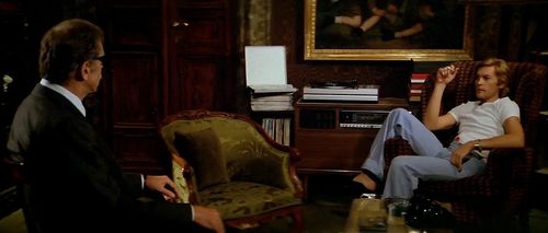 Burt Lancaster and Helmut Berger in Conversation Piece (1974)