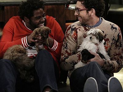 Ron Funches and Rick Glassman in Undateable (2014)