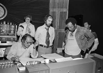 Sidney Lumet, Rob Cohen, and Quincy Jones in The Wiz (1978)
