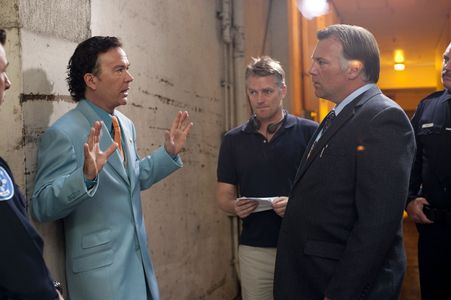 Timothy Hutton, Peter Winther, and David Frederick White in Leverage: The Lost Heir Job (2009)