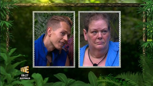 James McVey and Anne Hegerty in I'm a Celebrity, Get Me Out of Here! (2002)