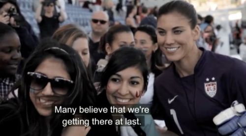 Hope Solo in The Other Sport (2013)