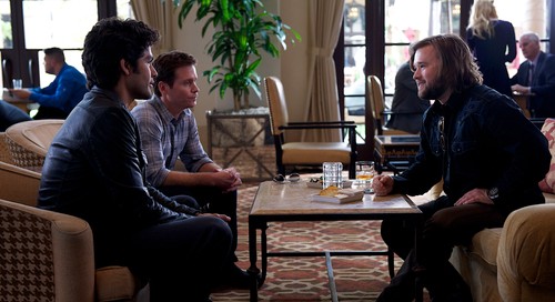 Adrian Grenier, Haley Joel Osment, and Kevin Connolly in Entourage (2015)