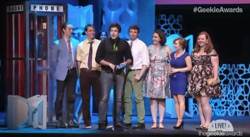 The New Adventures of Peter & Wendy wins Best Scripted Webseries at the 2015 Geekie Awards