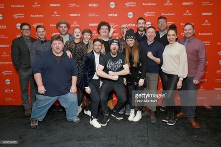 The cast and crew of 'Summer Of '84' attend the 'Summer Of '84' Premiere during the 2018 Sundance Film Festival at Park 
