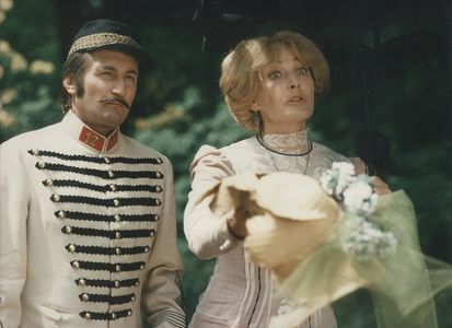Kveta Fialová and Pavel Landovský in Straw Hat (1972)