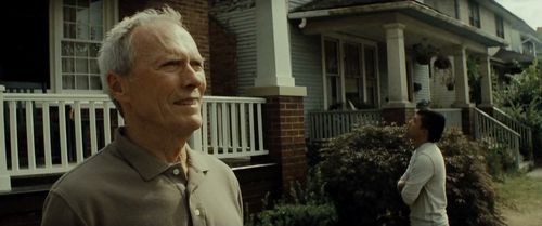 Clint Eastwood and Bee Vang in Gran Torino (2008)
