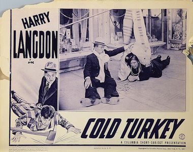 Harry Langdon and Monte Collins in Cold Turkey (1940)