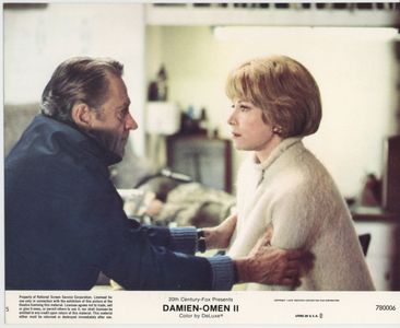 William Holden and Lee Grant in Damien: Omen II (1978)