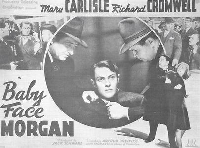 Robert Armstrong, Vince Barnett, Mary Carlisle, Richard Cromwell, and Warren Hymer in Baby Face Morgan (1942)