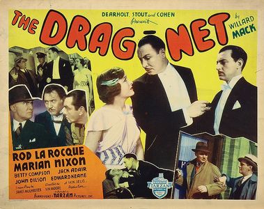 Jack Adair, John Dilson, Edward Keane, Rod La Rocque, and Marian Nixon in The Drag-Net (1936)