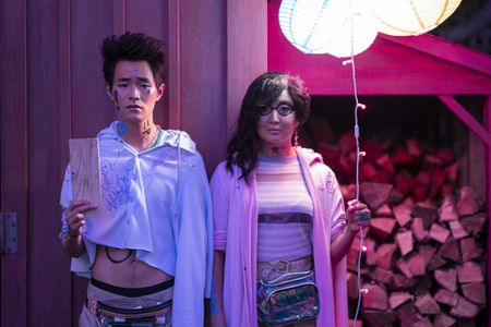 Christopher Larkin and Ashley Park in Tales of the City (2019)